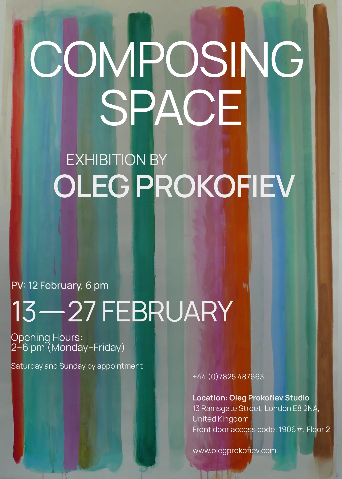Artwork shown in Composing Space