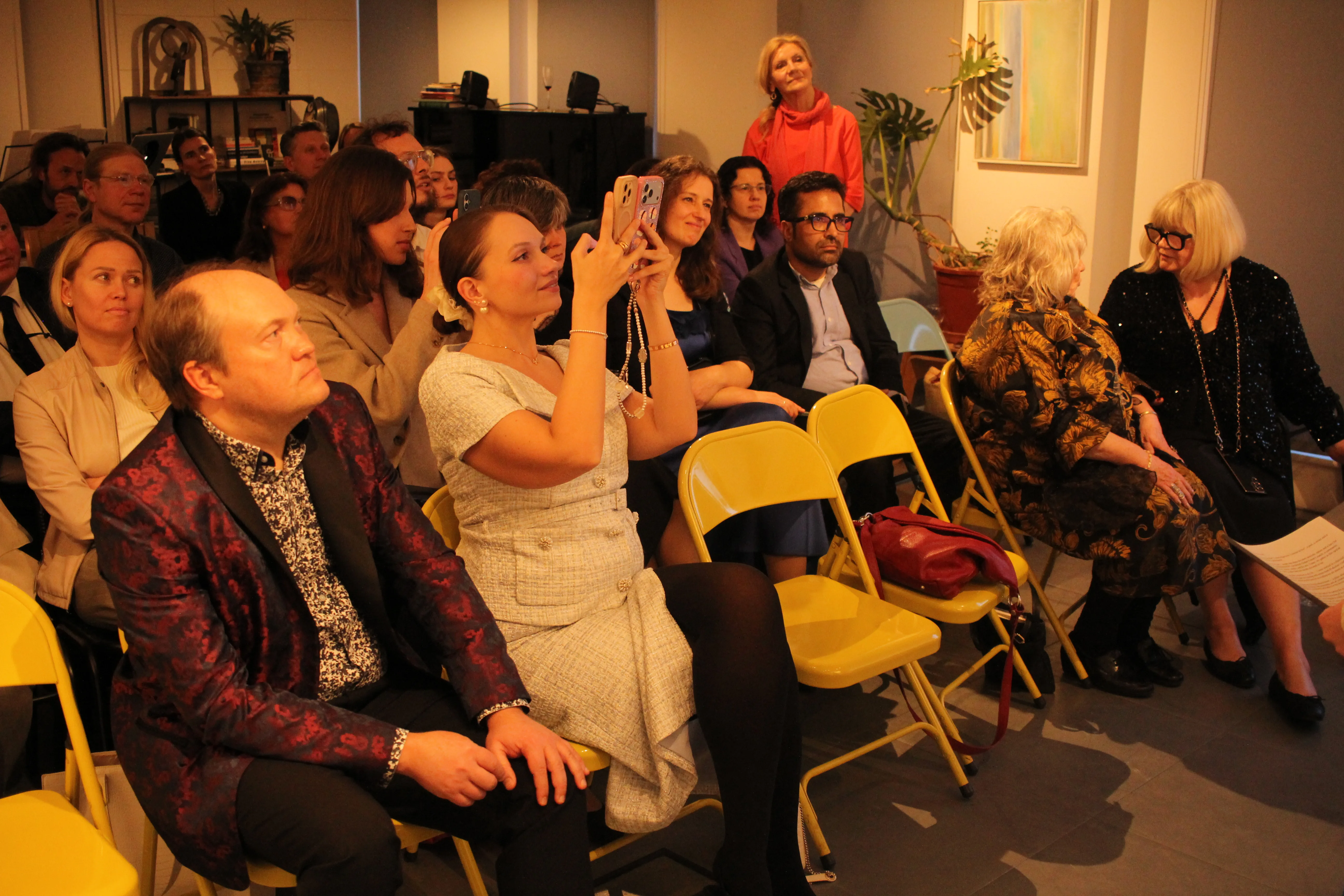 Audience at the I Choose to Live documentary screening