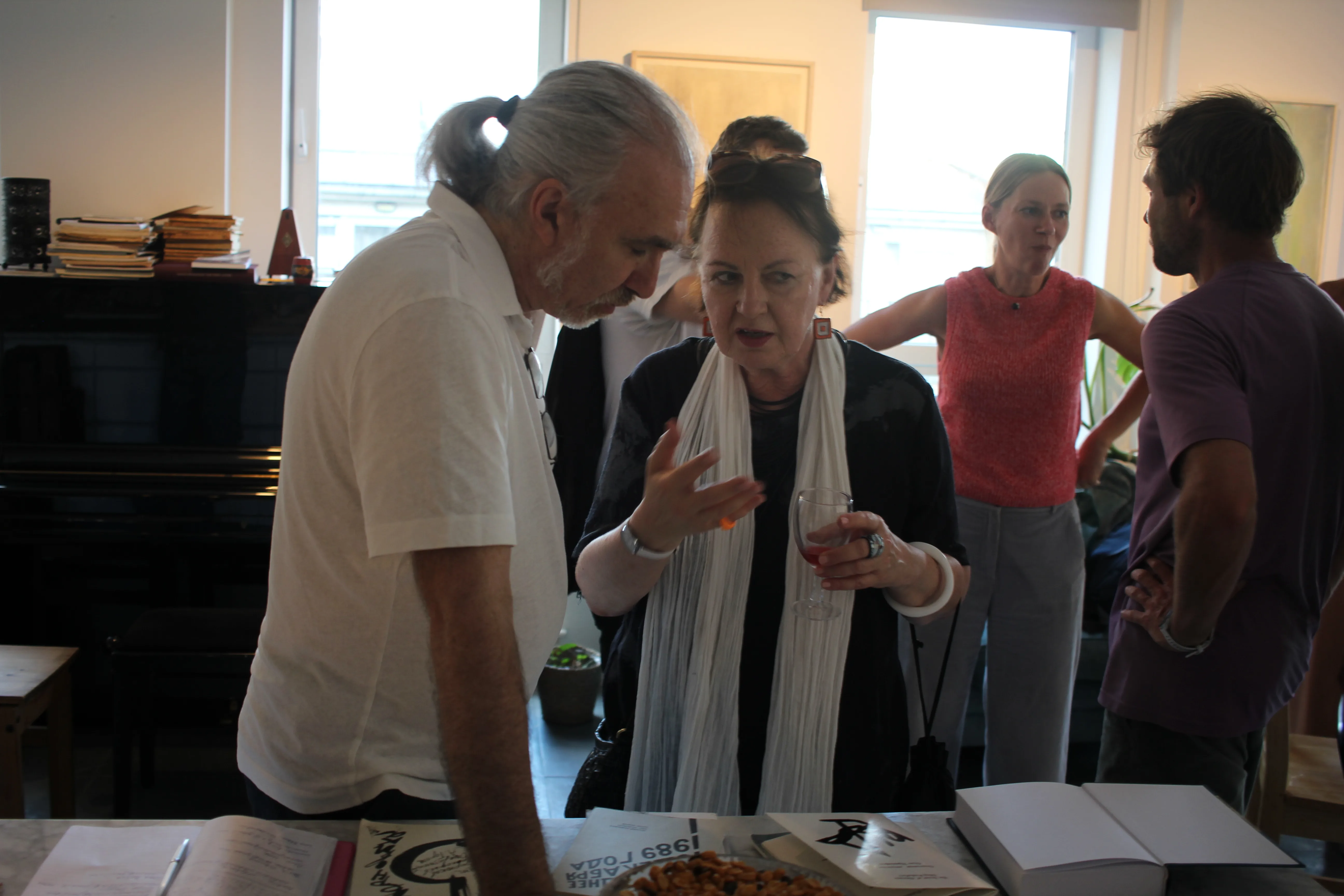Audience at the Oleg Prokofiev poetry evening