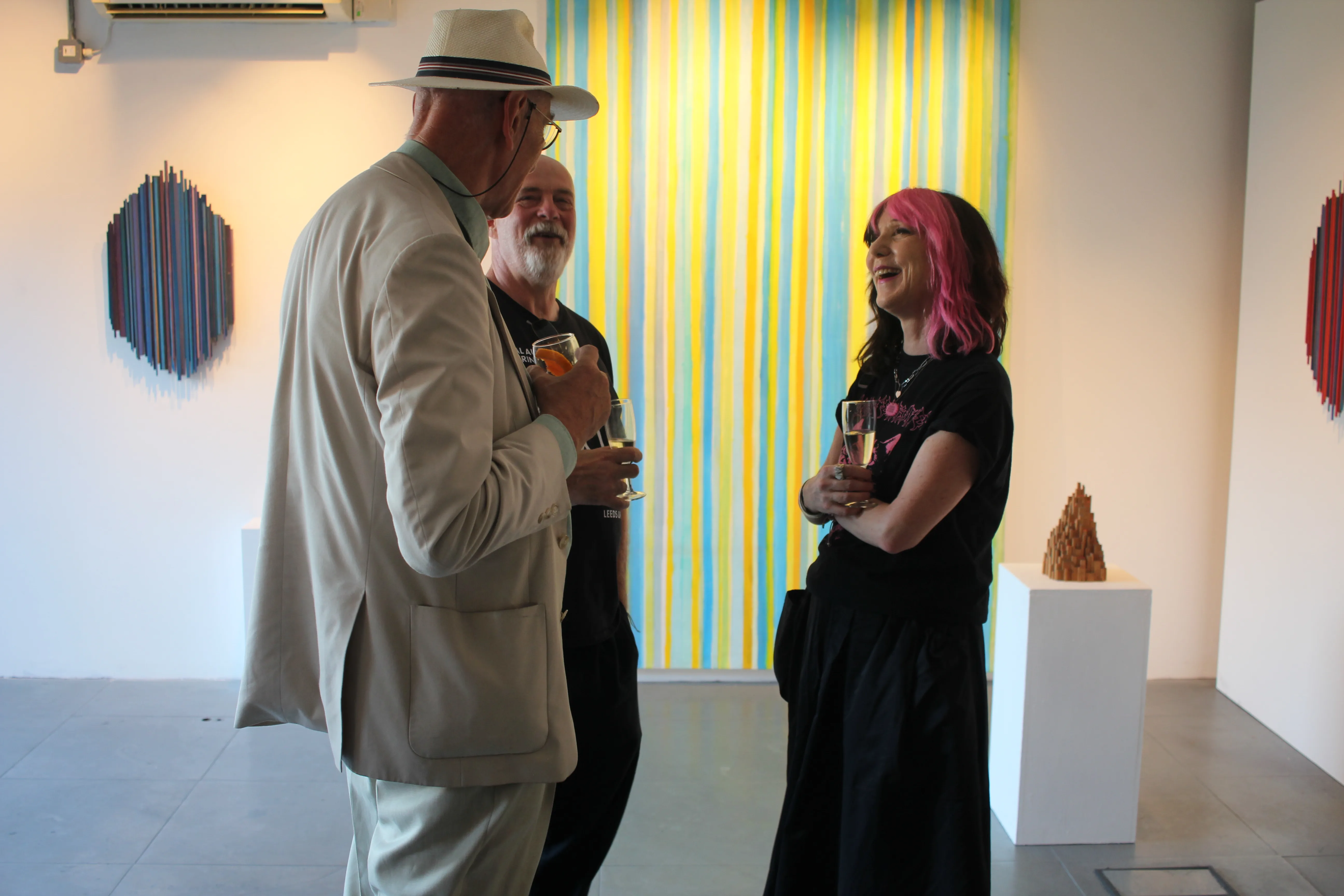 Gallery view during Beyond the Line