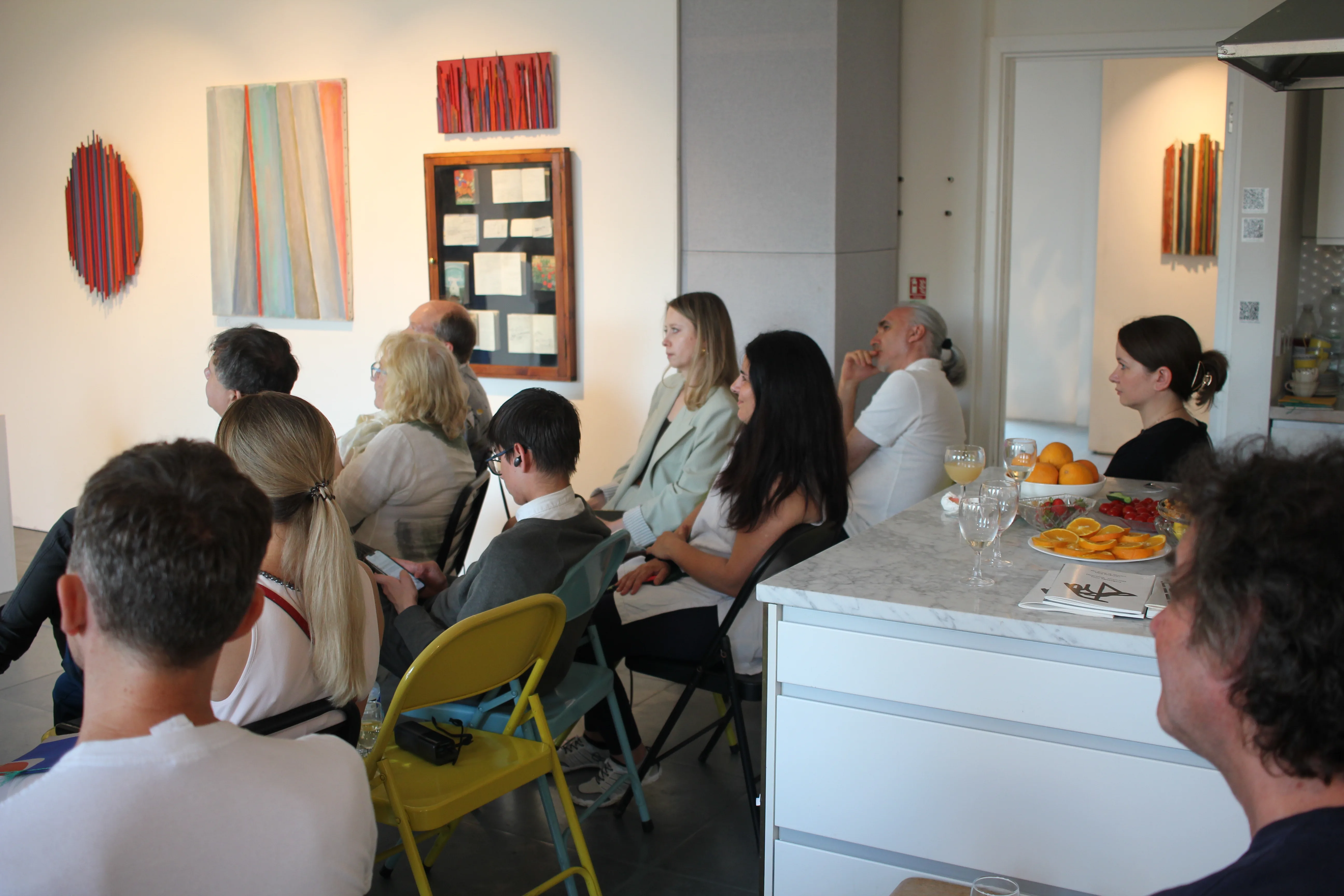 Oleg Prokofiev poetry evening at Prokofiev Studio