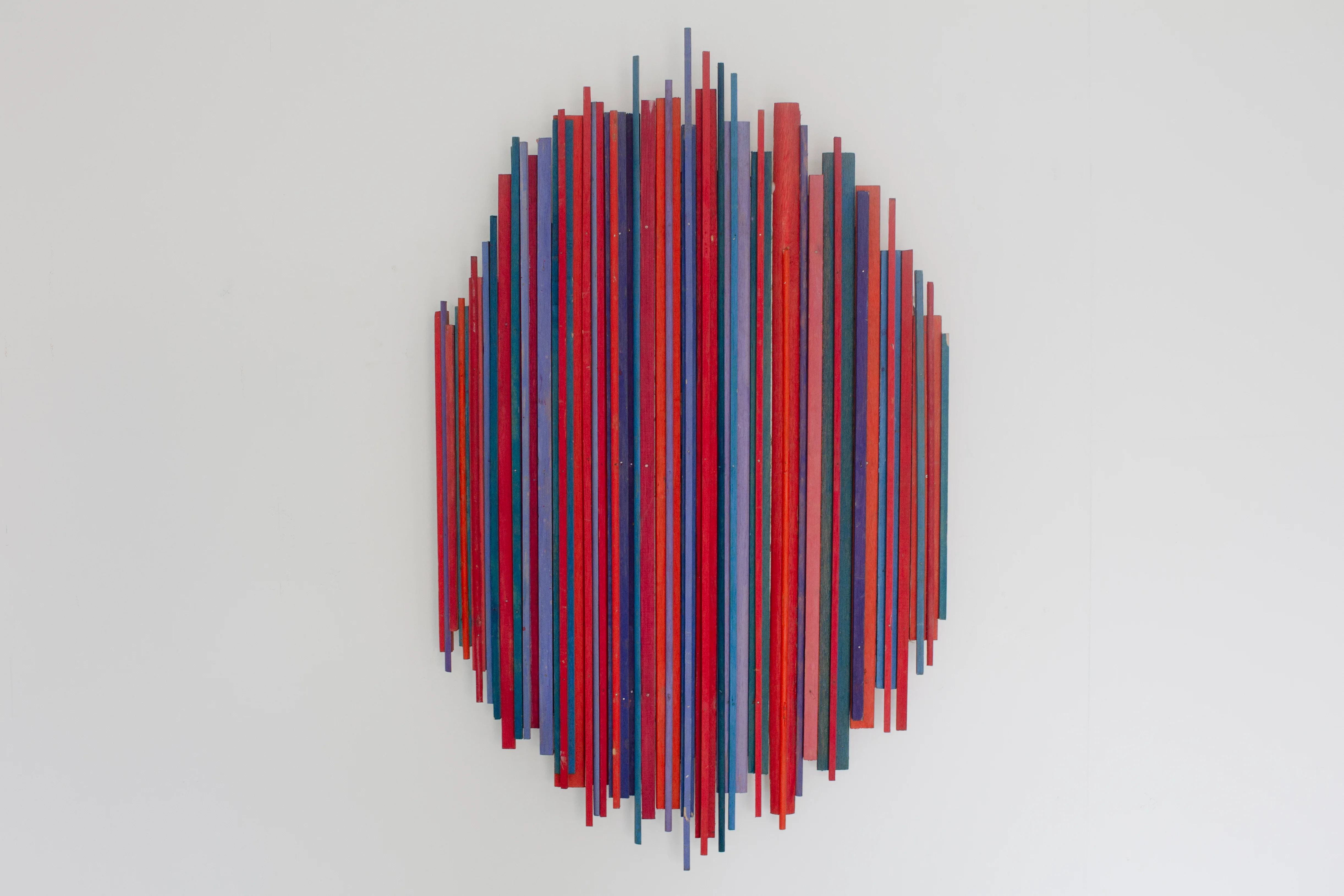 Installation view of Beyond the Line